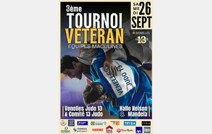 3ème TOURNOI VETERAN EQUIPES MASCULINES
