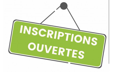 Inscriptions Saison 2025-2026 sont ouvertes