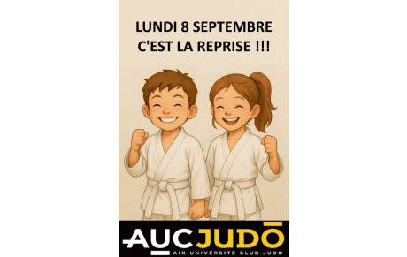 Reprises des cours pour la saison 2025 - rectification